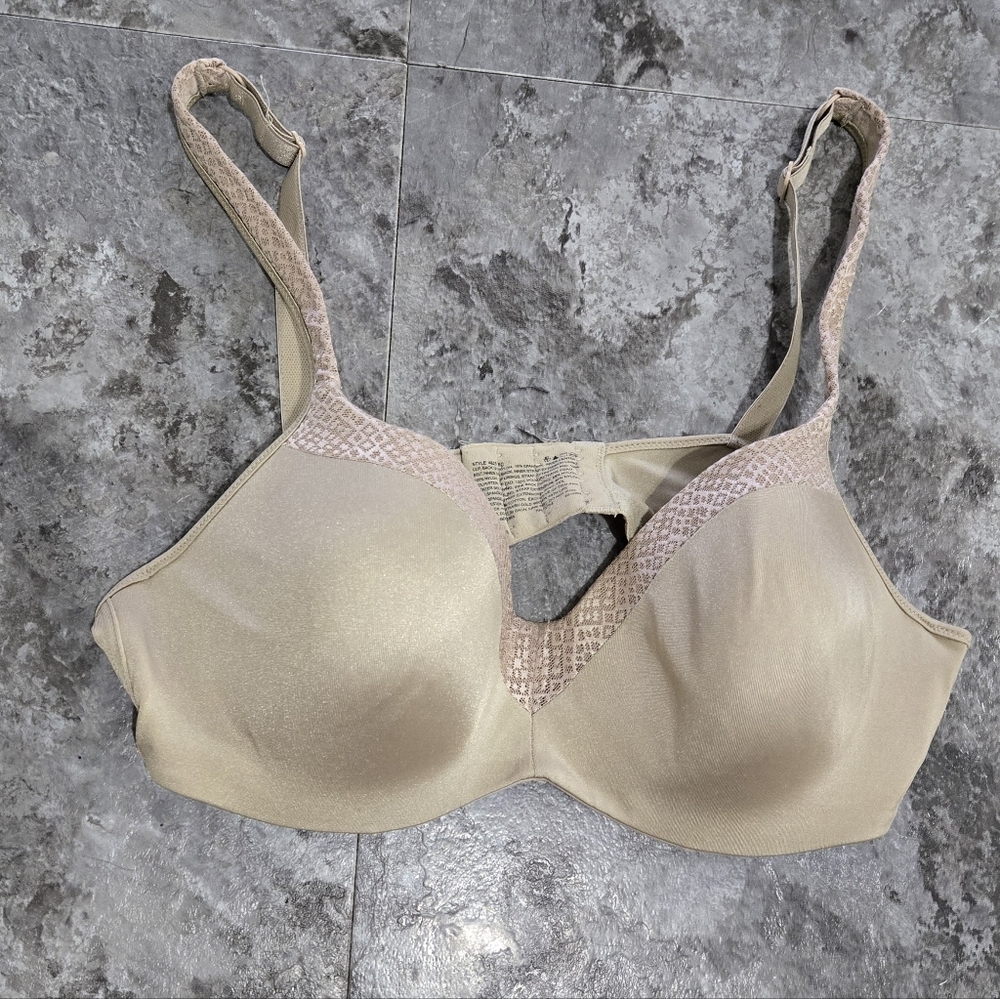 Women's Underwired Bra Beig Size 38C